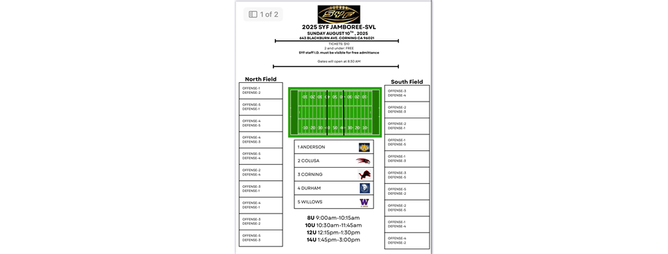 2025 SYF Jamboree